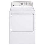 GE White Electric Dryer (6.2 Cu. Ft.) - GTX33EBMRWS