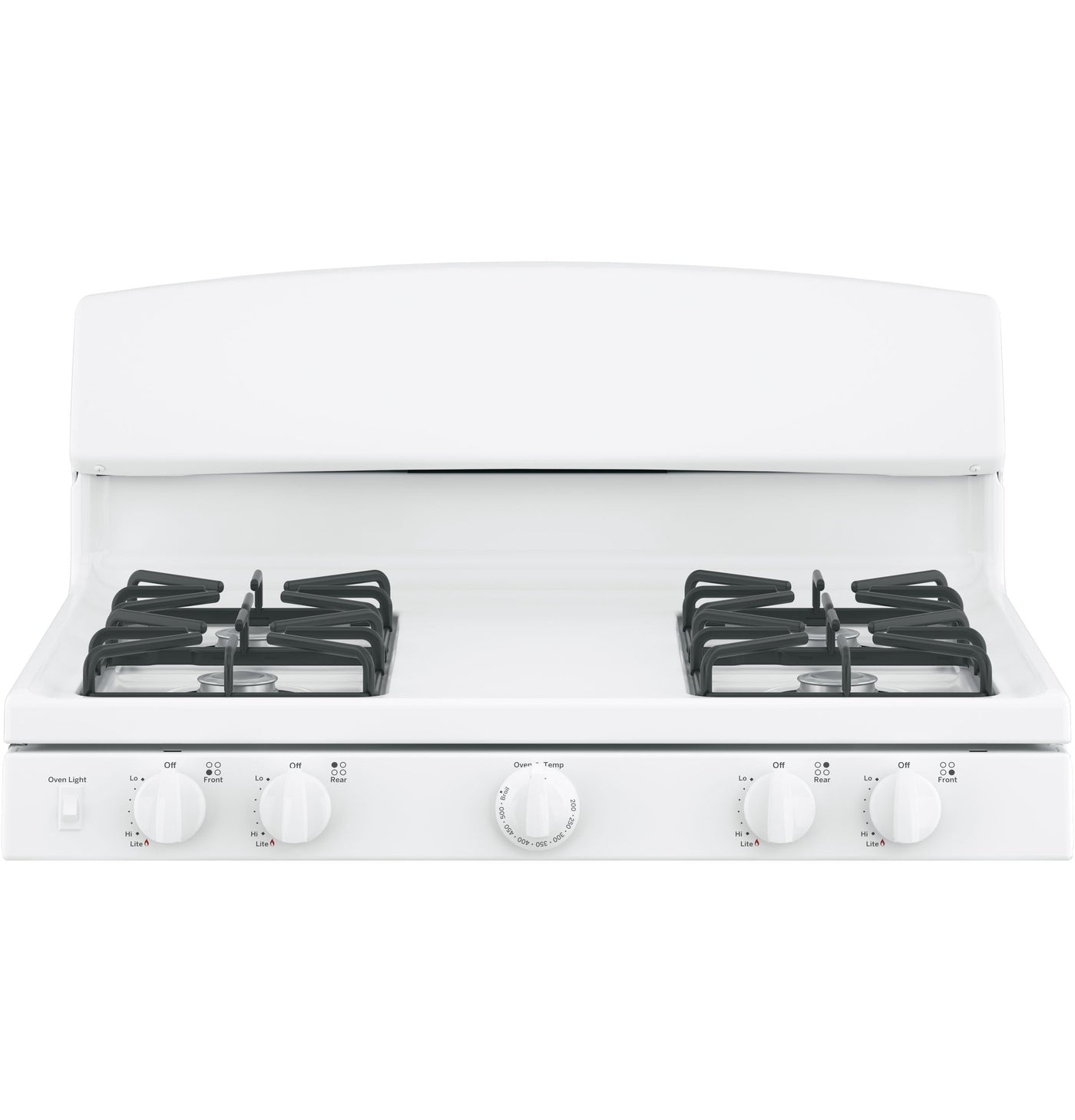GE White Freestanding Gas Range (4.8 Cu. Ft.) - JCGBS10DEMWW