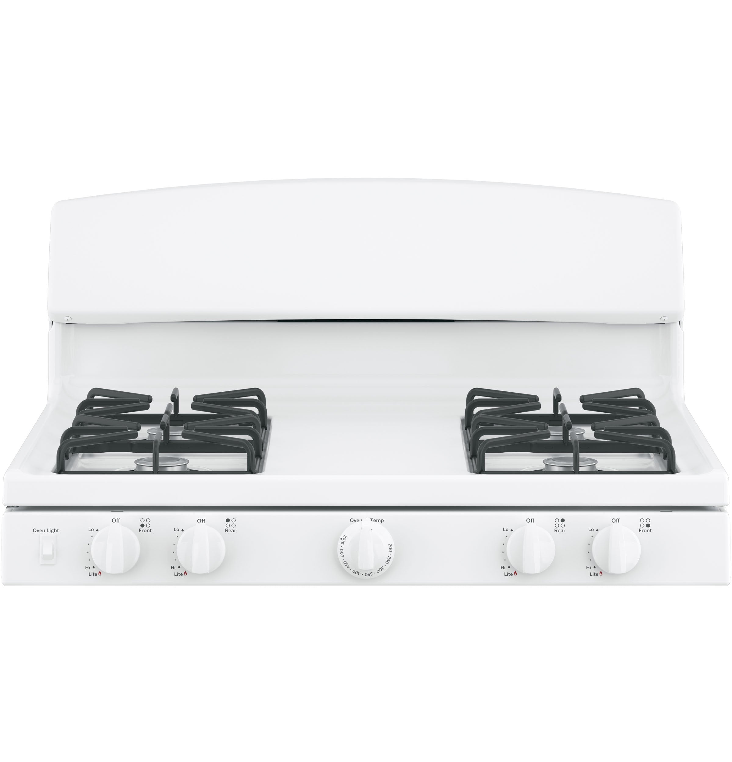 GE White Freestanding Gas Range (4.8 Cu. Ft.) - JCGBS10DEMWW