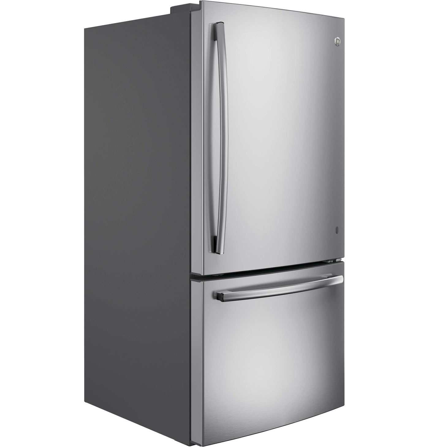 GE Fingerprint Resistant Stainless 30" Bottom-Mount Refrigerator (20.9 cu ft)- GDE21DYRKFS