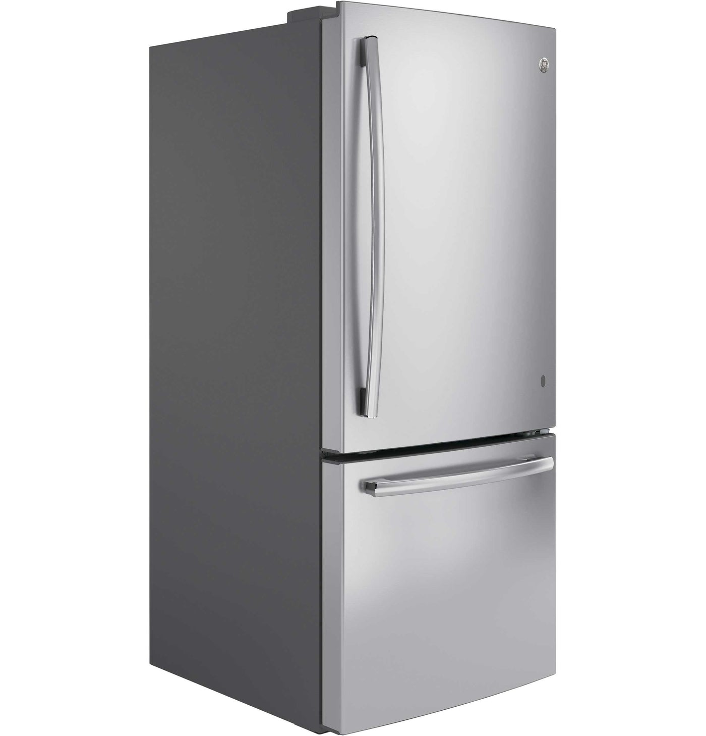 GE Fingerprint Resistant Stainless 30" Bottom-Mount Refrigerator (20.9 cu ft)- GBE21AYRKFS