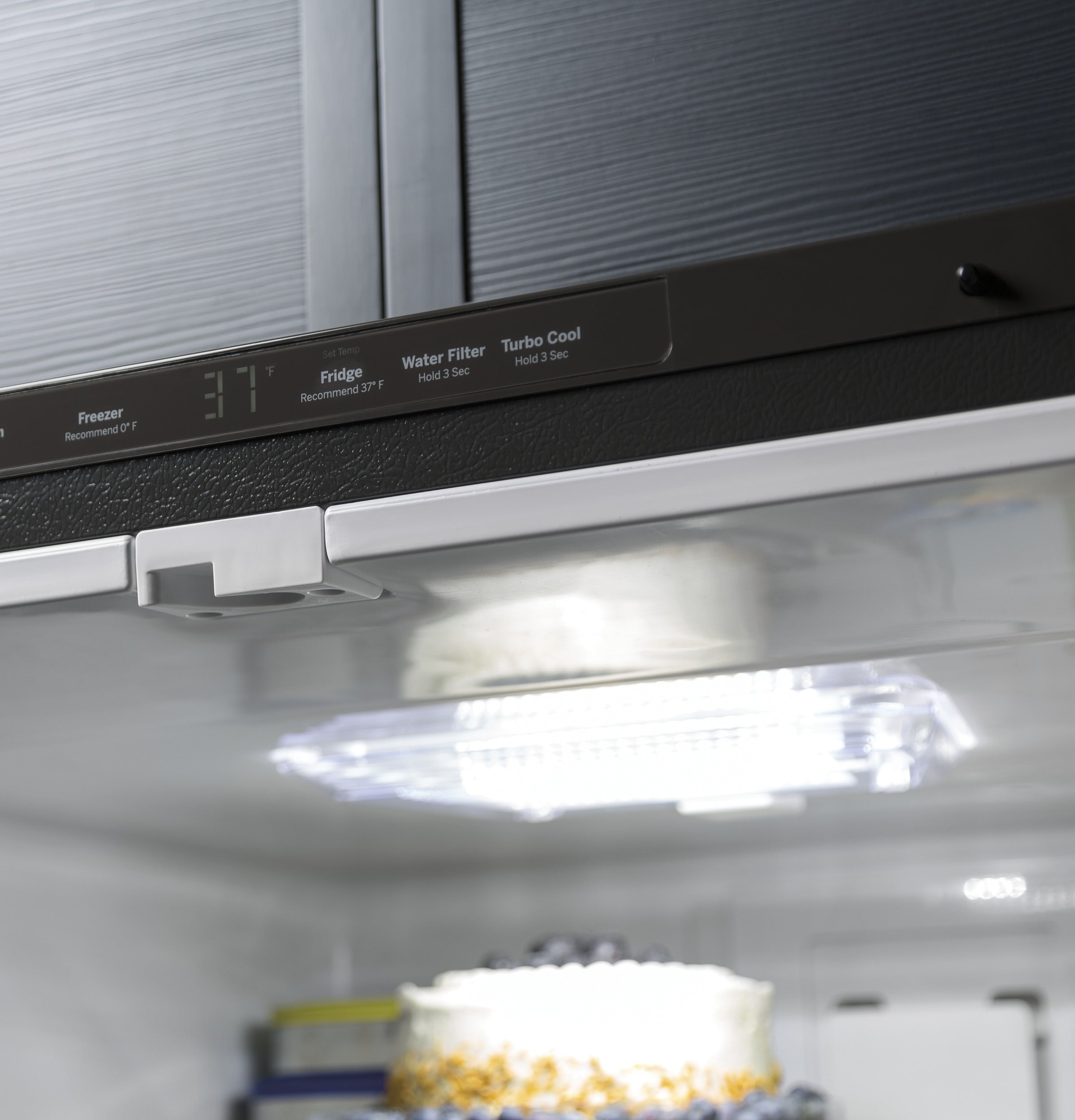 GE Profile Series Slate French Door Refrigerator (20.8 Cu. Ft) - PNE21NMLKES