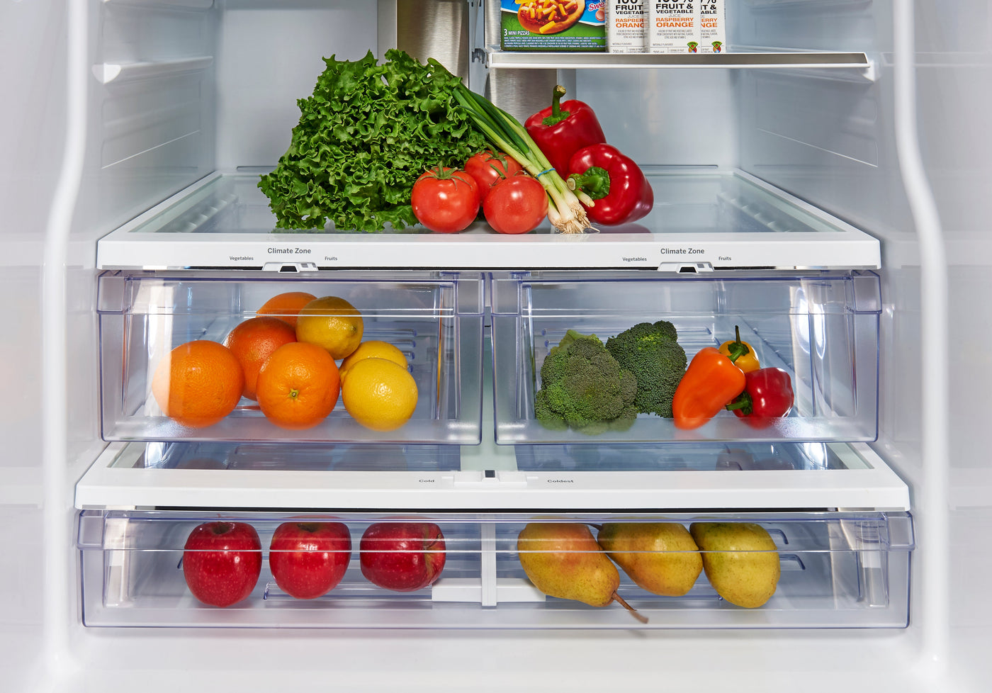 GE Profile White French Door Refrigerator (23.8 Cu. Ft.) - PFE24HGLKWW