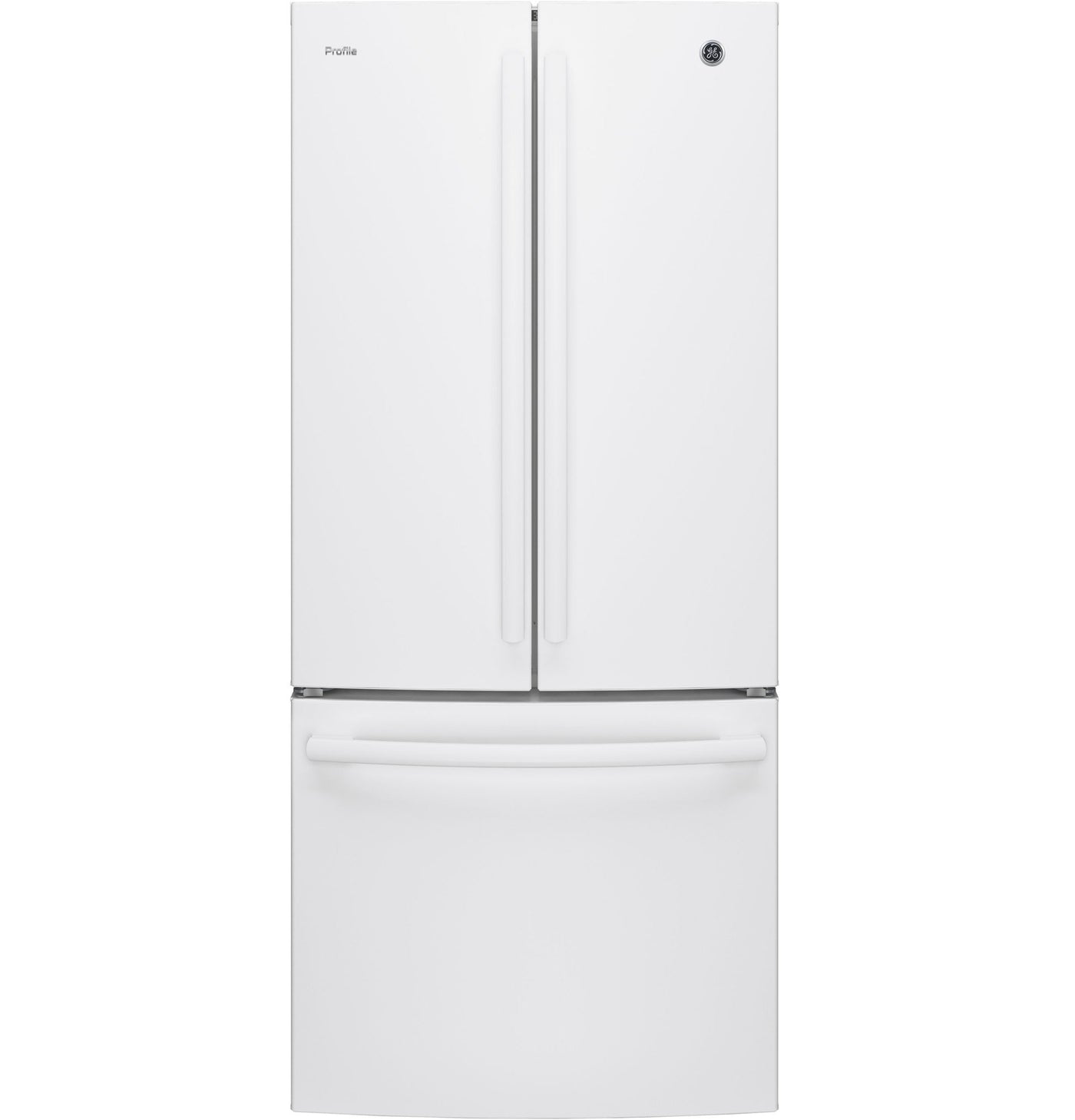 GE Profile White French Door Refrigerator (24.8 Cu. Ft.) - PNE25NGLKWW
