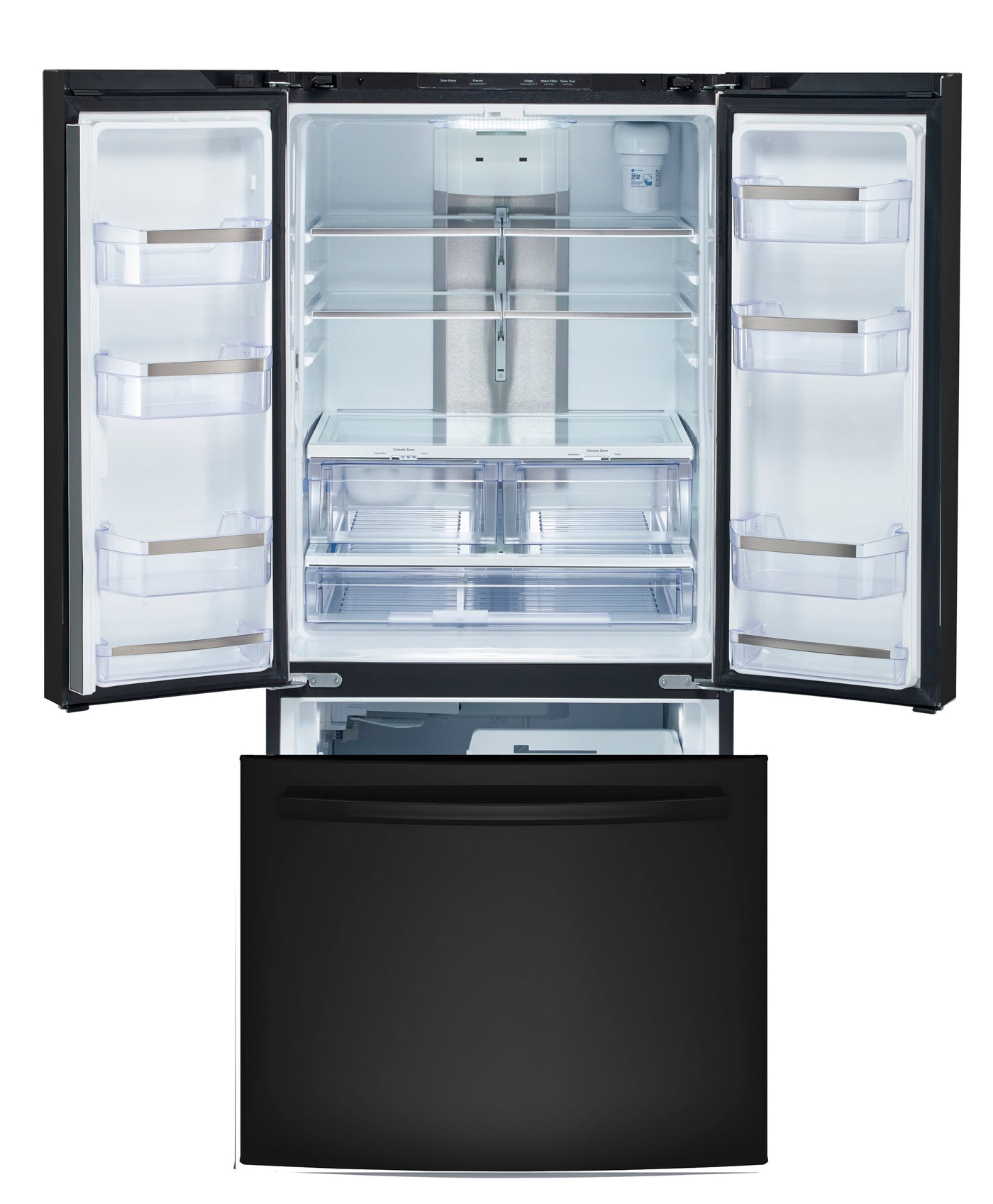 GE Profile Black French Door Refrigerator (24.8 Cu. Ft.) - PNE25NGLKBB