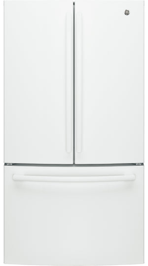 GE White French Door Refrigerator (27 Cu. Ft) - GNE27JGMWW