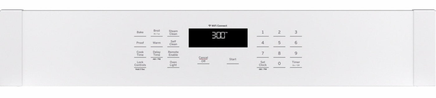 GE White Single Wall Oven (5.0 Cu.Ft.) - JTS3000DNWW