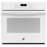 GE White Single Wall Oven (5.0 Cu.Ft.) - JTS3000DNWW