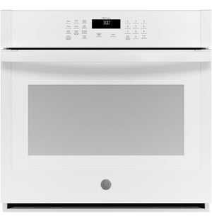 GE White Single Wall Oven (5.0 Cu.Ft.) - JTS3000DNWW
