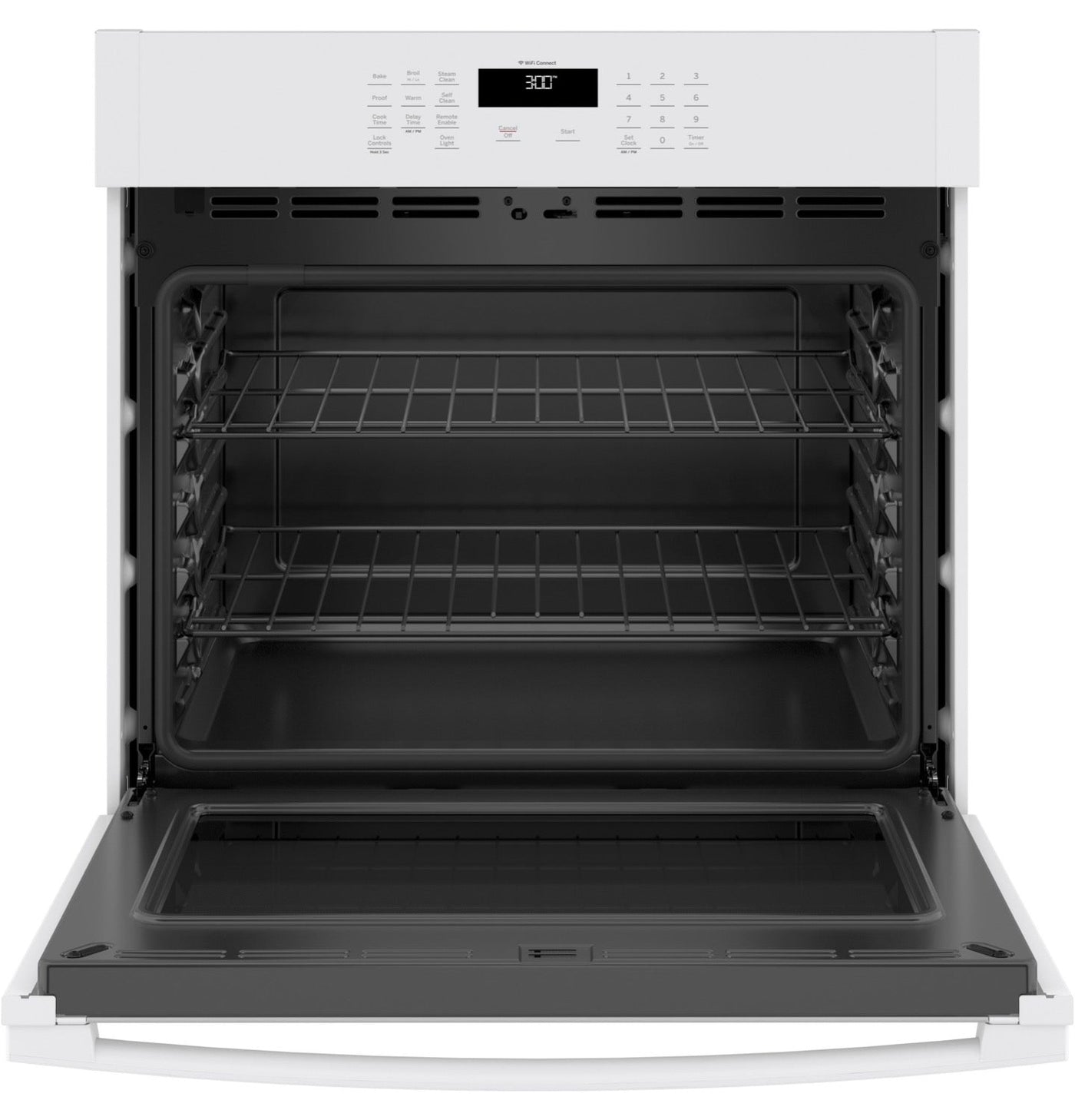 GE White Single Wall Oven (5.0 Cu.Ft.) - JTS3000DNWW