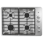 GE Stainless Steel 30" Gas Cooktop - JGP3030SLSS