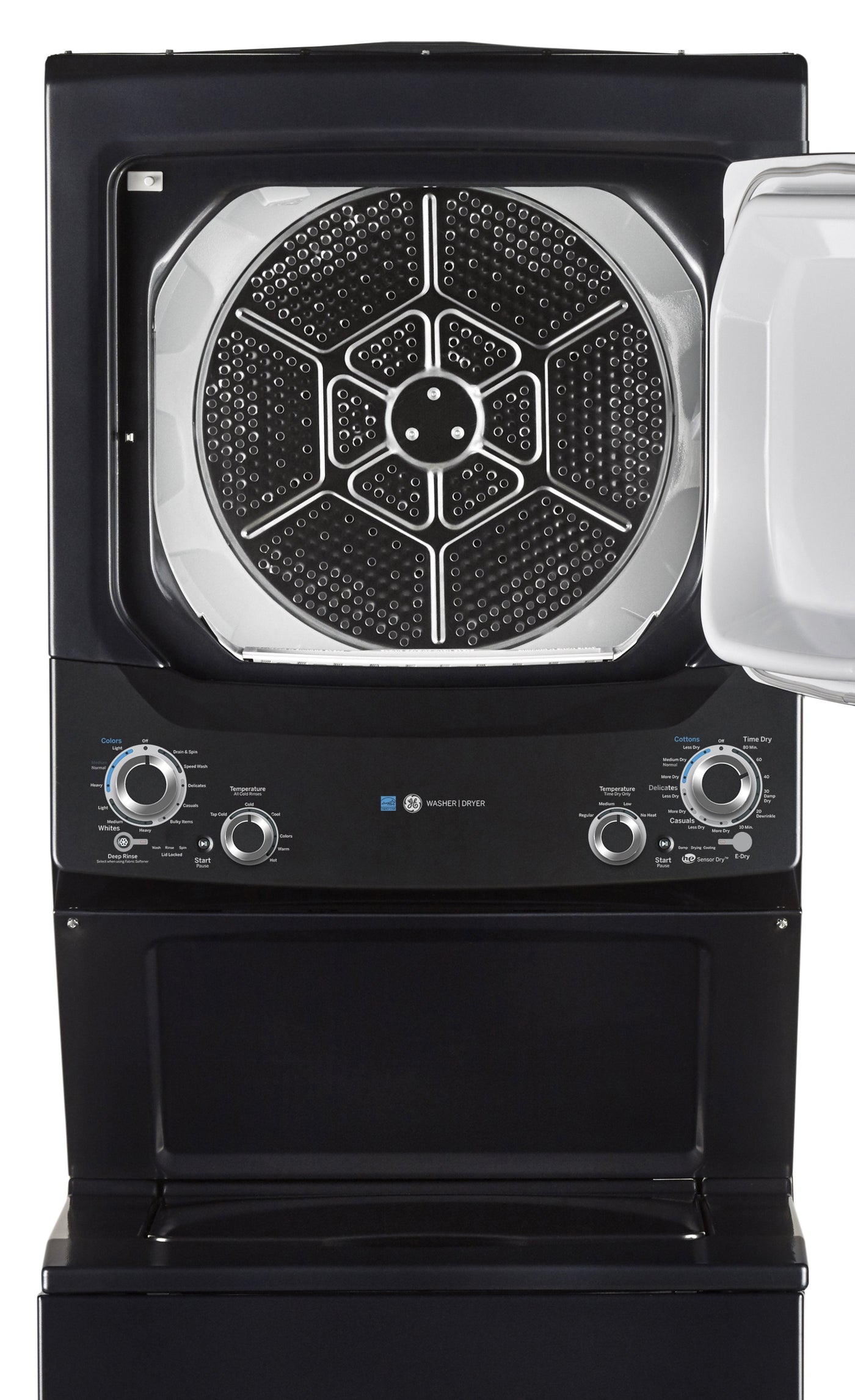 GE Diamond Grey Unitized Laundry Centre- GUD37EEMNDG