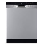 GE Stainless Steel 24" Built-In Front Control Dishwasher - GBF532SSPSS