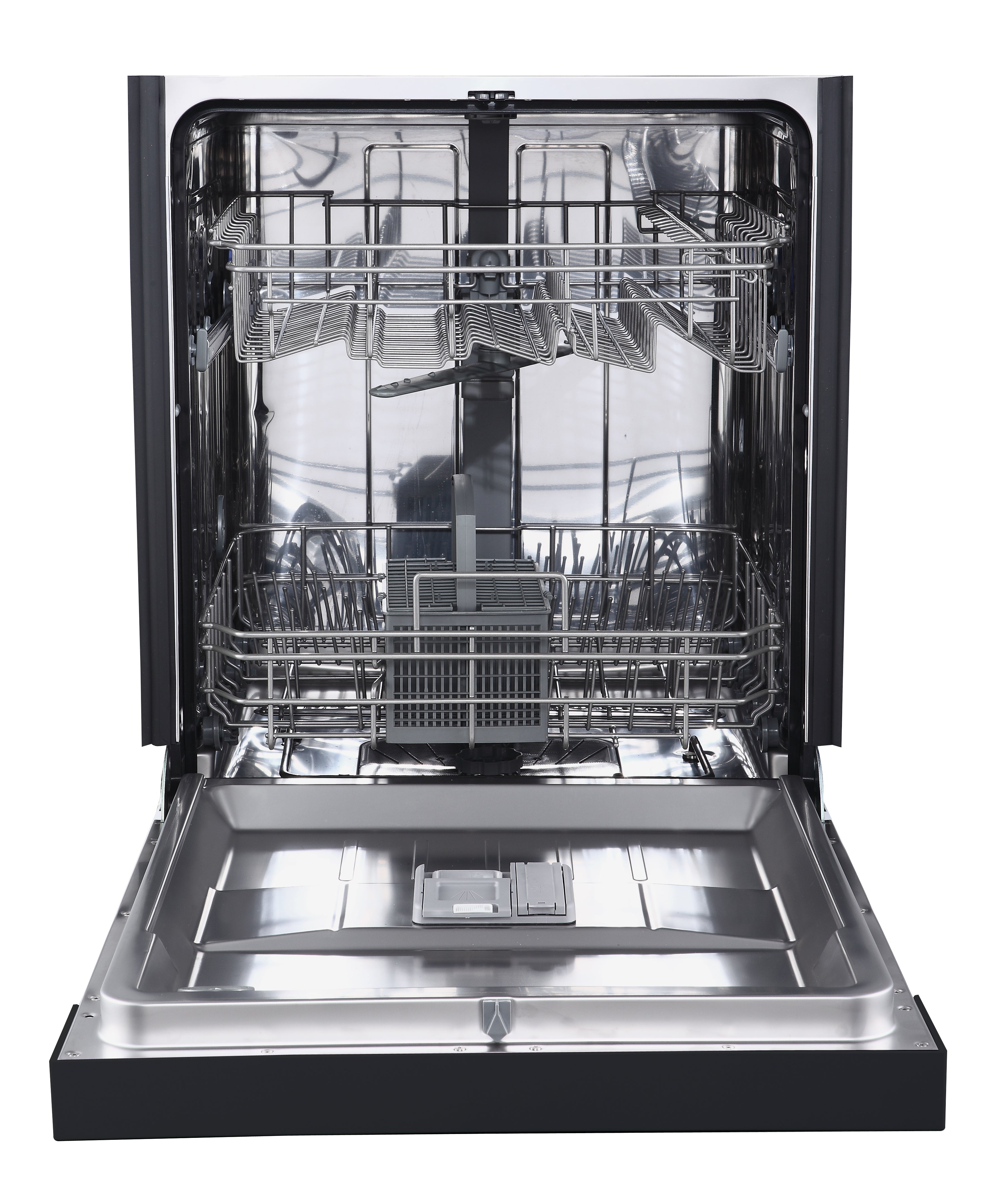 GE Stainless Steel 24" Built-In Front Control Dishwasher - GBF532SSPSS