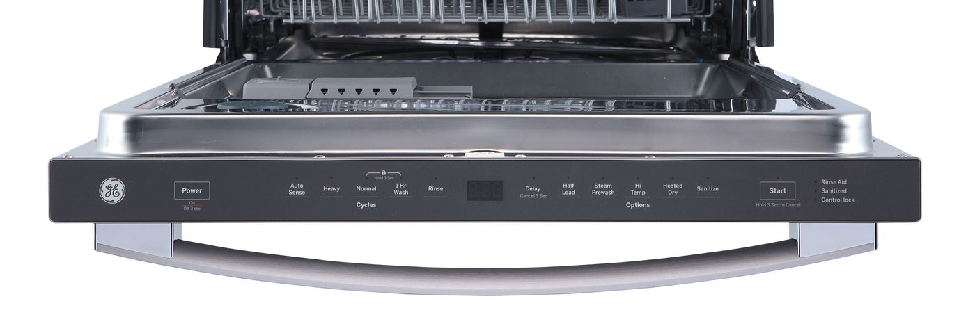 GE Stainless Steel 24" Built-In Top Control Dishwasher - GBT640SSPSS