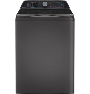 GE Profile Diamond Grey Top Load Washer with Smarter Wash Technology (6.2 Cu. Ft)- PTW700BPTDG