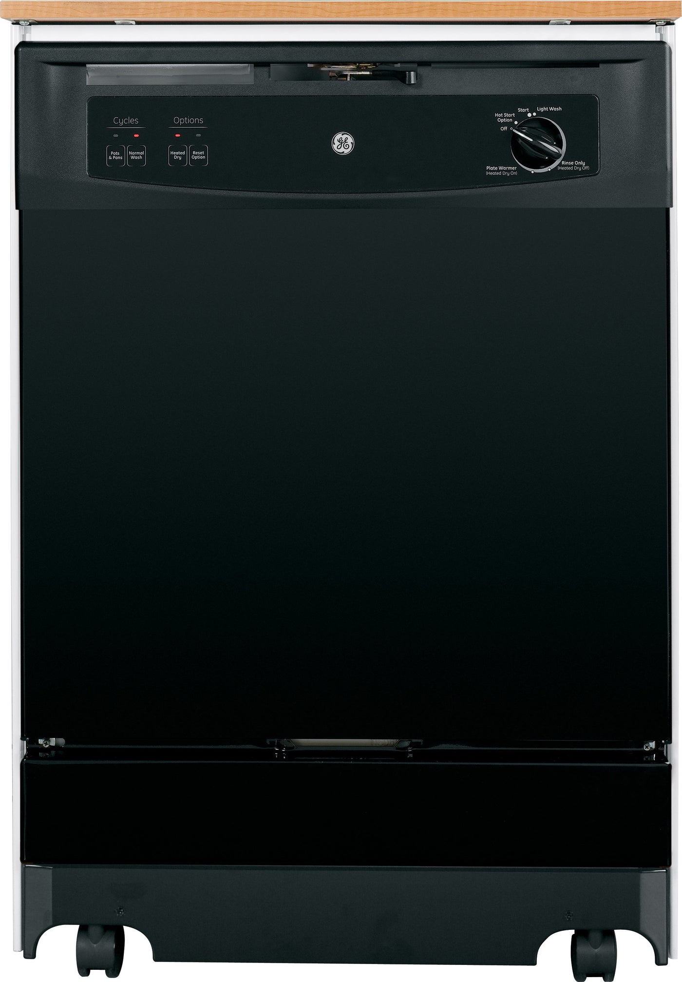 GE Black 24" Portable Dishwasher - GSC3500DBB