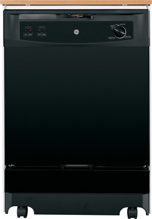 GE Black 24" Portable Dishwasher - GSC3500DBB