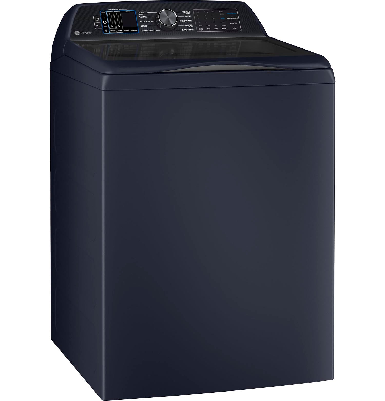 GE Profile Sapphire Blue Top Load Washer with Smarter Wash Technology (6.2 Cu. Ft)- PTW900BPTRS