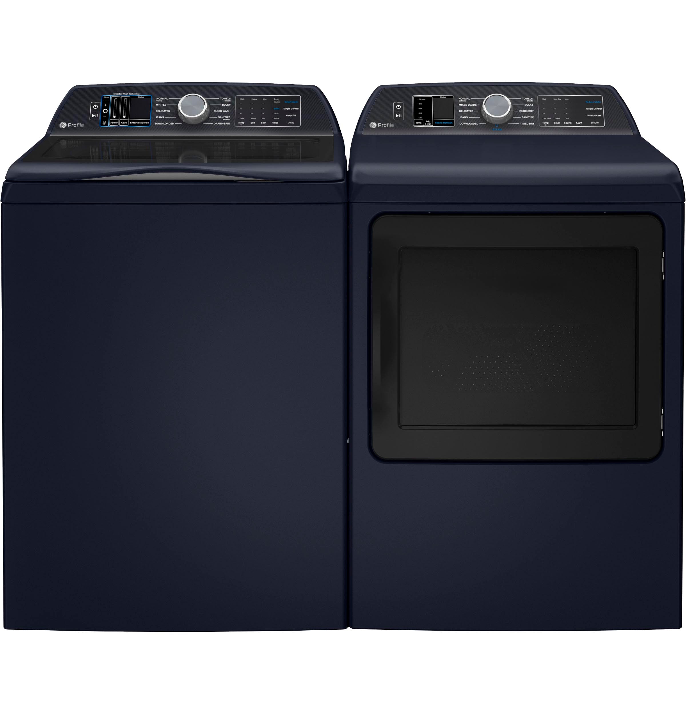GE Profile Sapphire Blue Top Load Washer with Smarter Wash Technology (6.2 Cu. Ft)- PTW900BPTRS