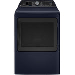 GE Profile Sapphire Blue Smart Electric Dryer with Fabric Refresh (7.3 Cu. Ft)- PTD90EBMTRS