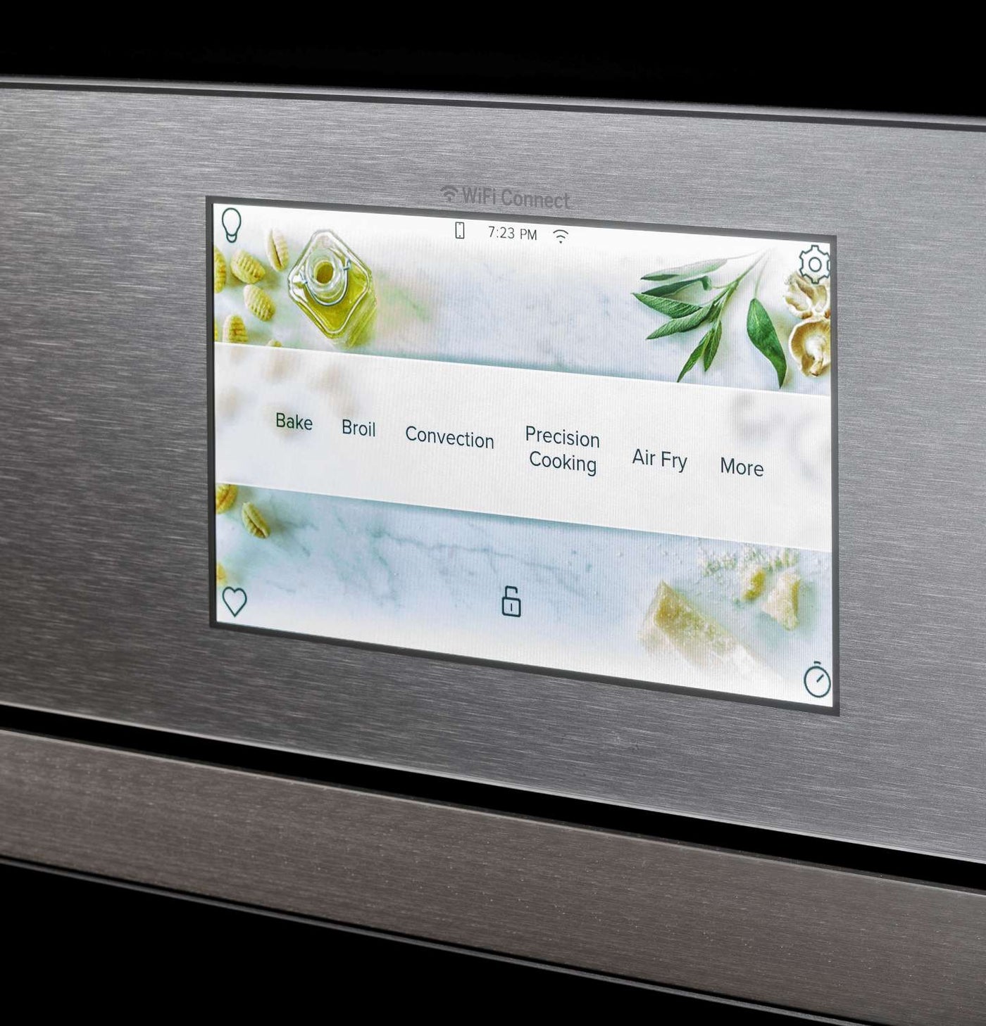 Café Platinum Glass 30in Smart Convection Double Wall Oven (10.0 Cu Ft)- CTD90DM2NS5