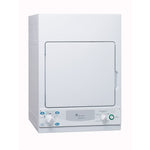 GE White Electric Dryer (3.6 Cu. Ft.) - PCKS443EBWW