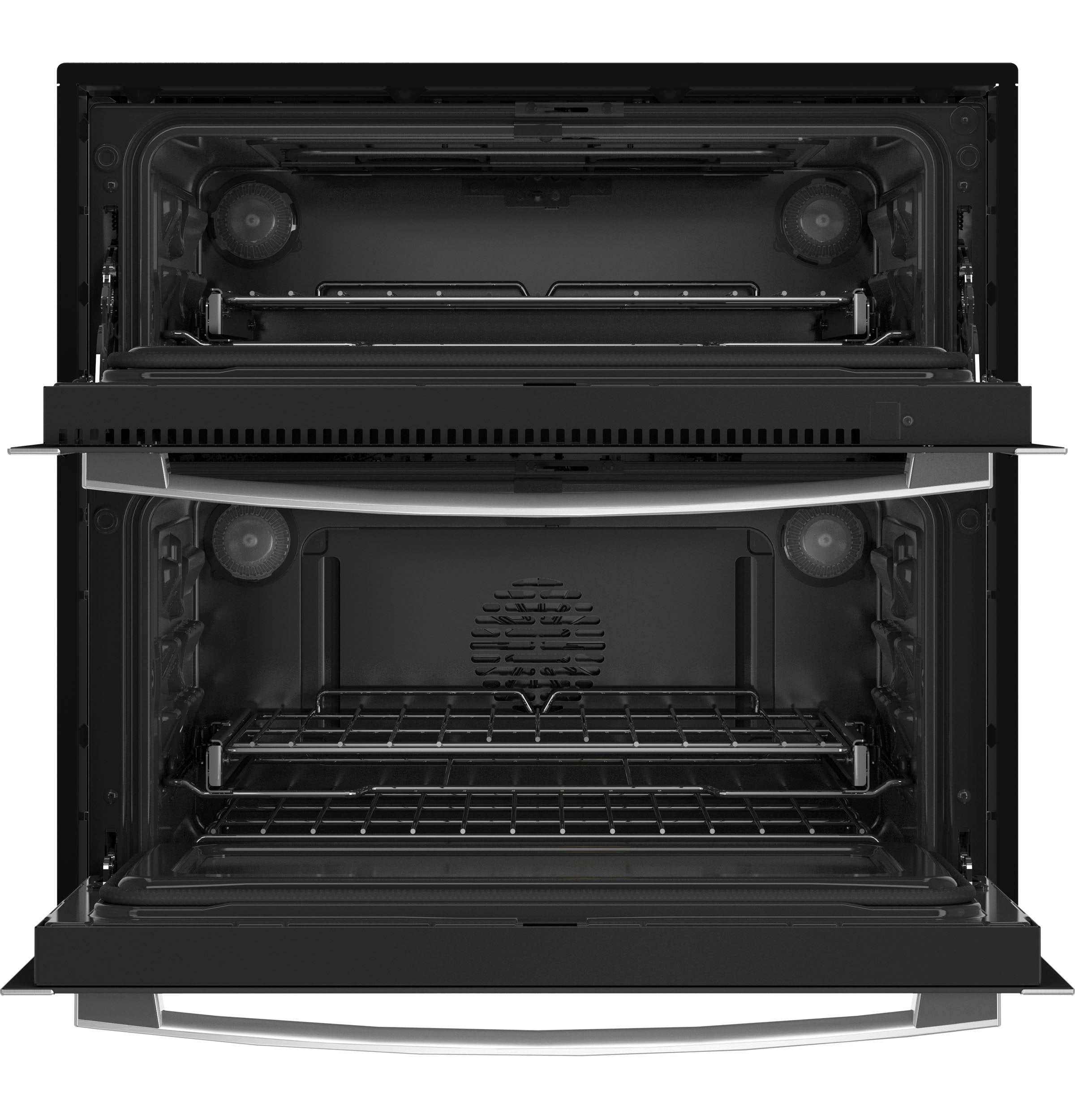 GE Profile 30" Smart Built-In Twin Flex Convection Wall Oven in Stainless Steel (5.0 Cu. Ft.) - PTS9200SNSS