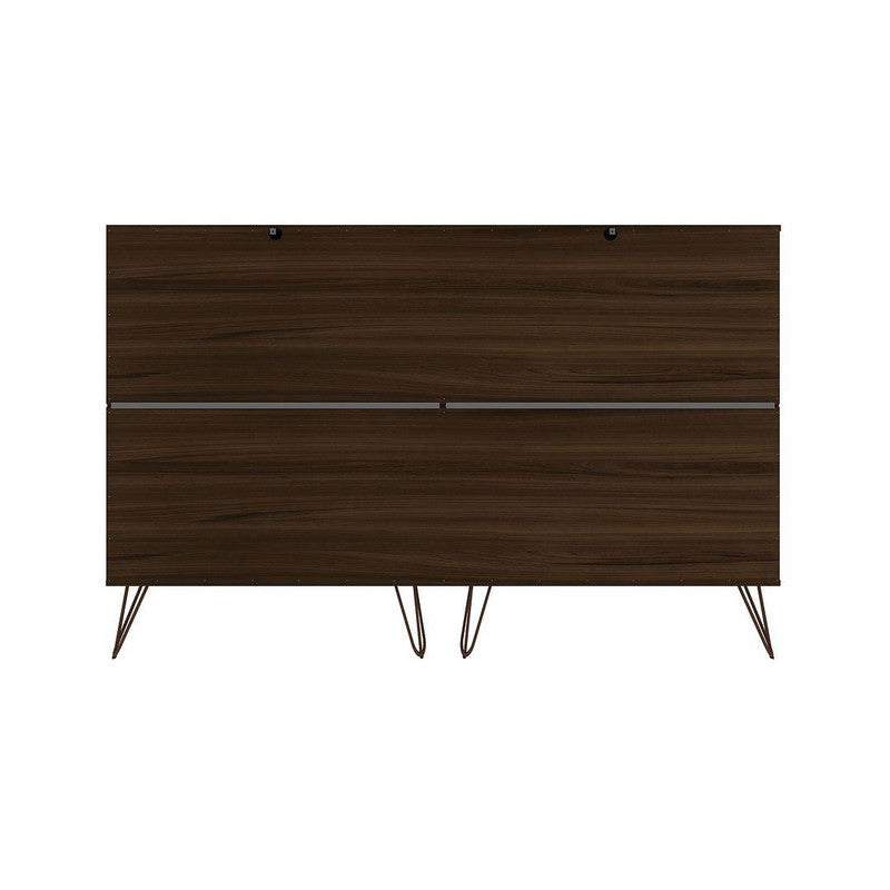 Nuuk 10-Drawer Double Dresser - Brown