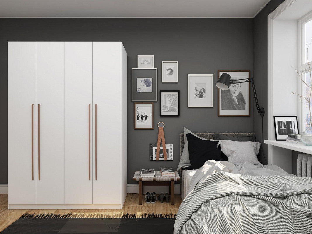 Radfeld Wardrobe - White