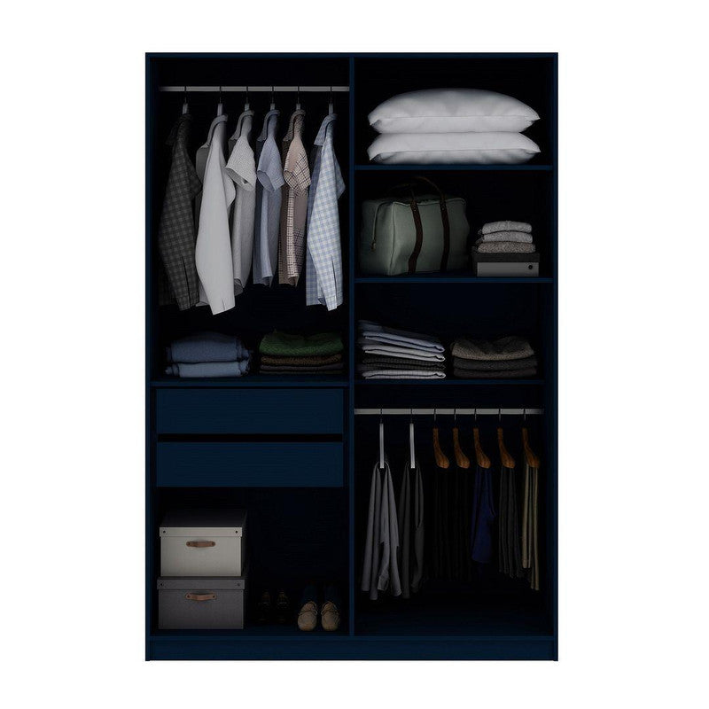Radfeld Wardrobe - Midnight Blue