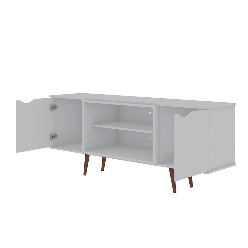 Applesham 63" TV Stand - White