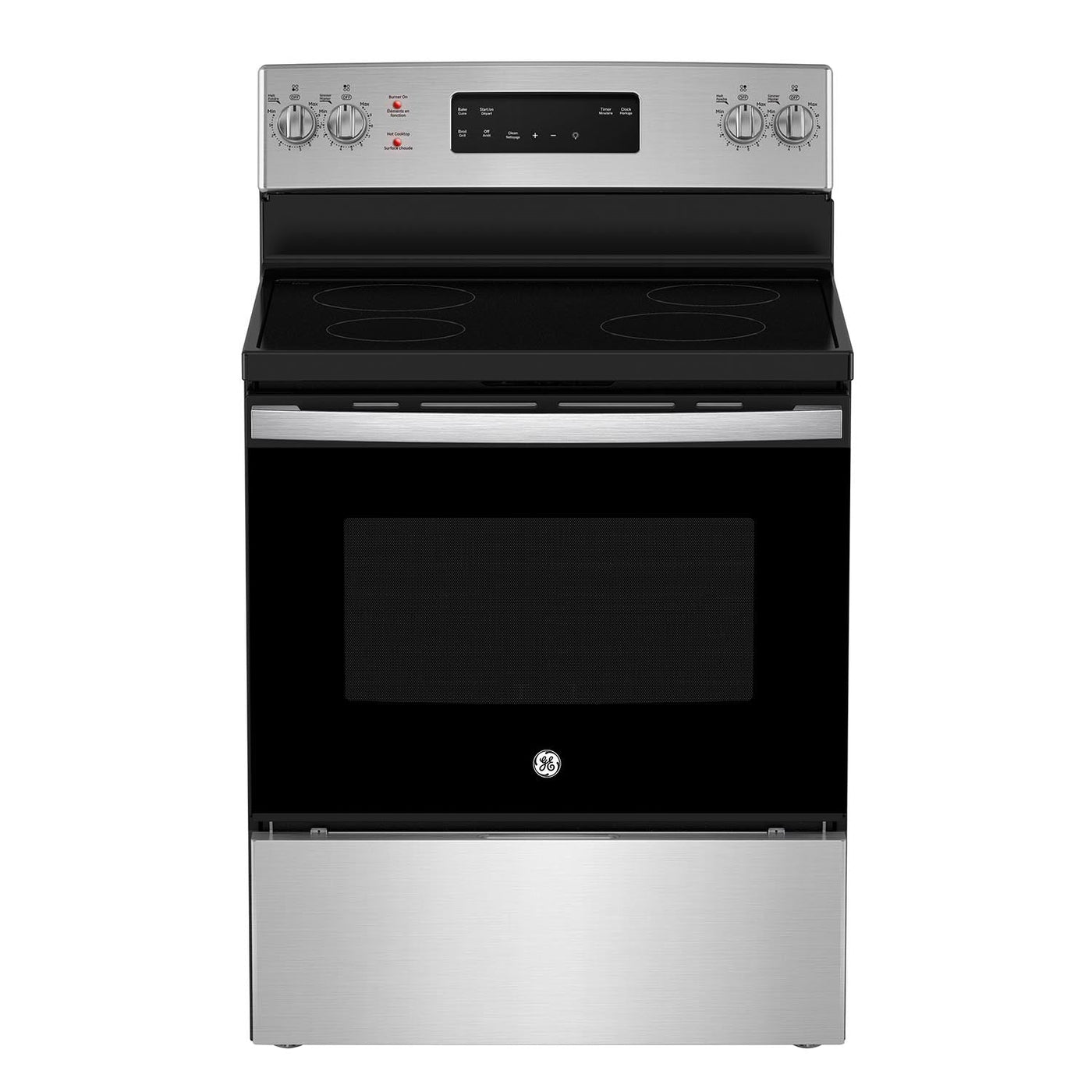 GE 30" Stainless Steel Freestanding Electric Range (5.0 Cu.Ft) - JCB630SVSS