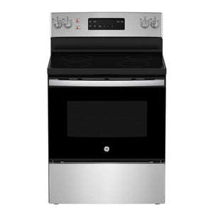 GE 30" Stainless Steel Freestanding Electric Range (5.0 Cu.Ft) - JCB630SVSS