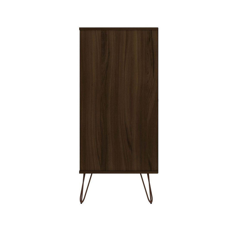 Nuuk 5-Drawer Dresser and 3-Drawer Dresser Set - Brown