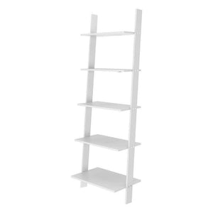 Erbil Ladder Bookcase - White