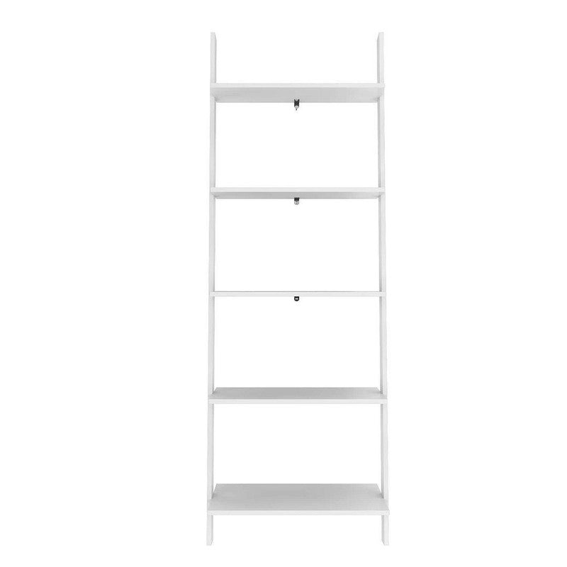 Erbil Ladder Bookcase - White