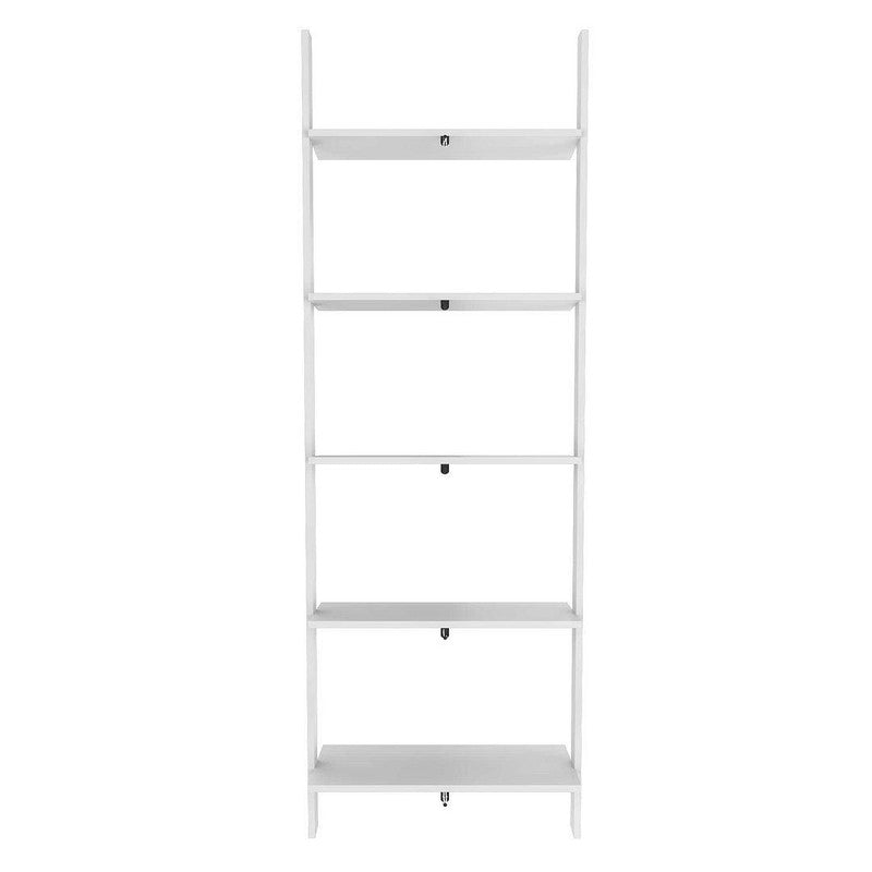 Erbil Ladder Bookcase - White