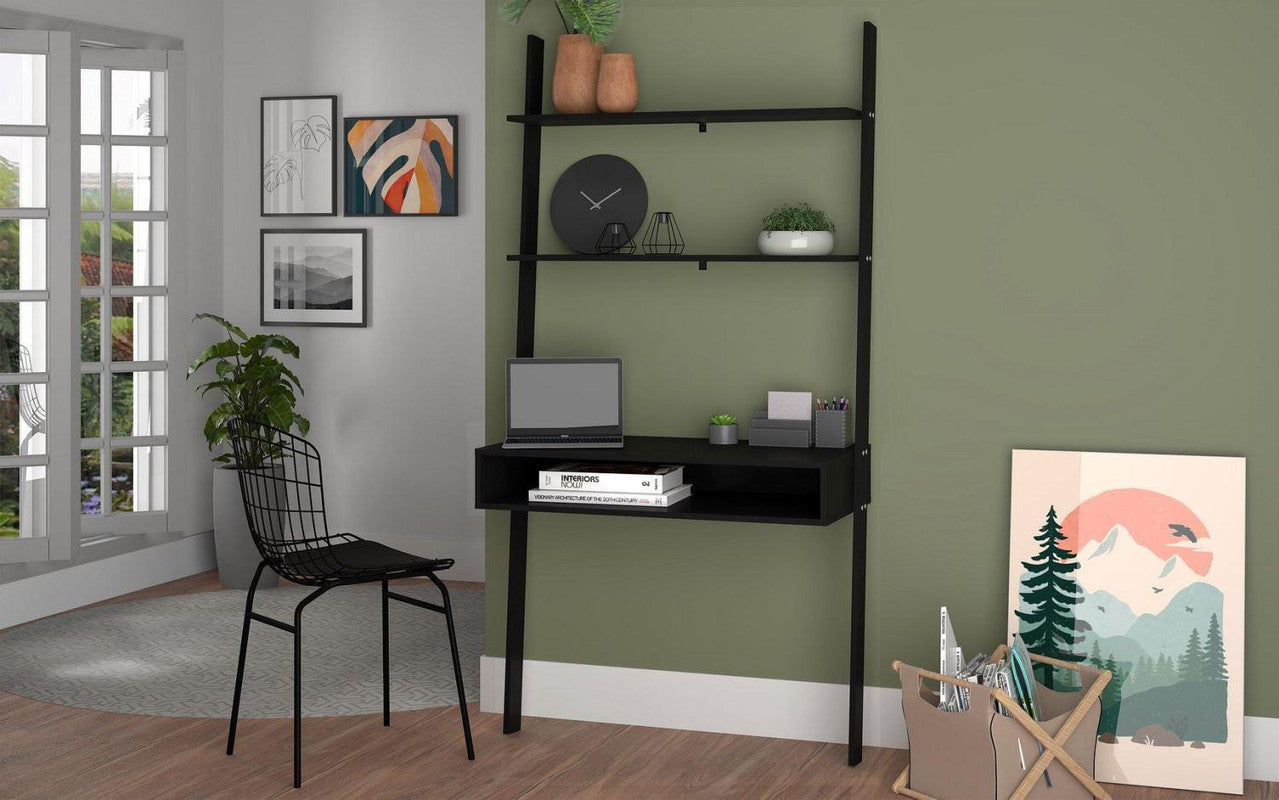 Erbil Ladder Desk - Black