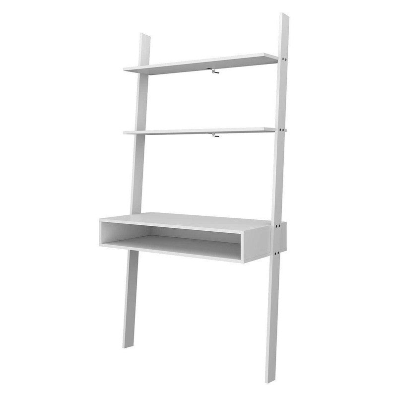 Erbil Ladder Desk - White