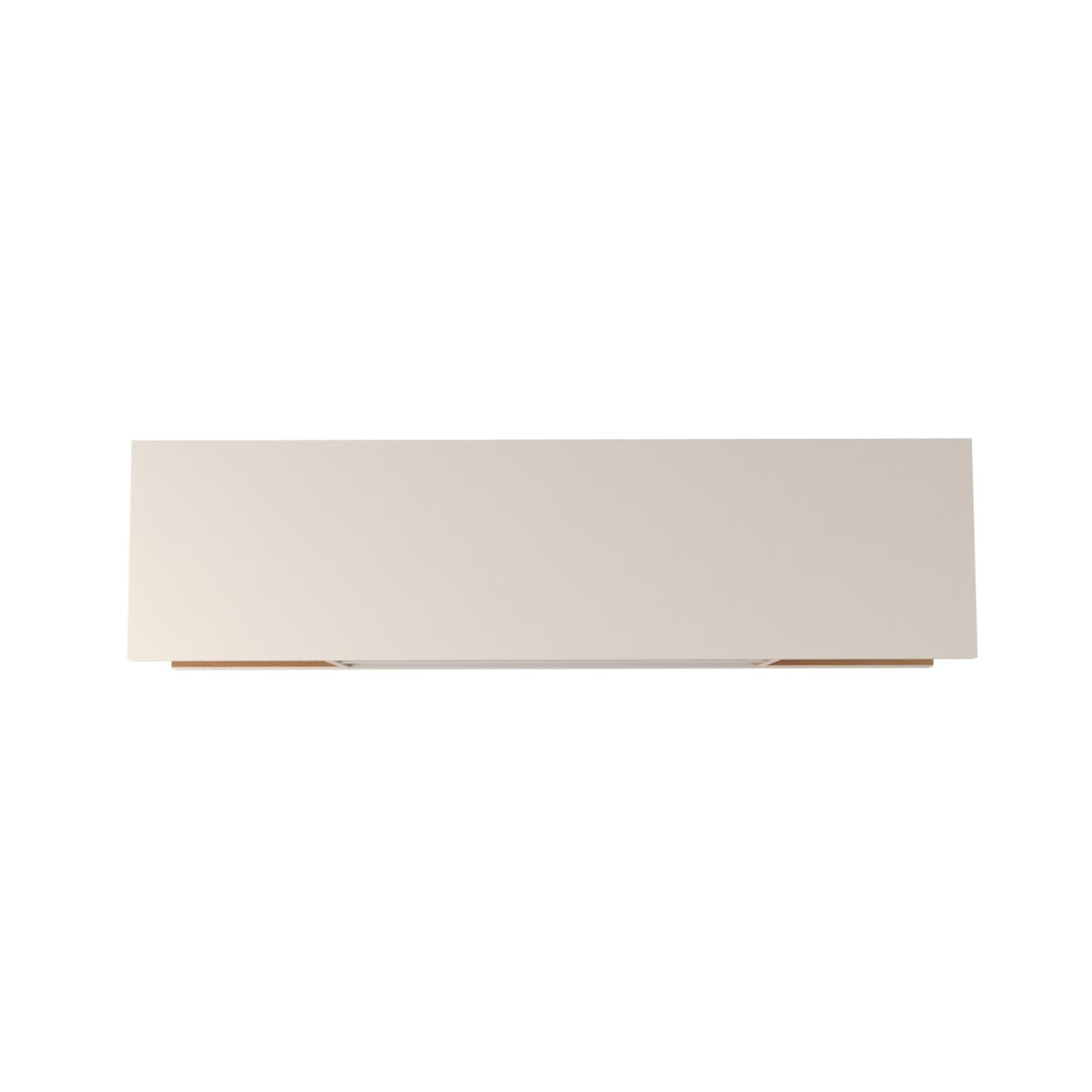Aketi 53" TV Stand - Off White/ Maple Cream