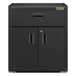Ready-to-assemble 3/4-door Modular Gearbox - Hammered Granite Storage Solution