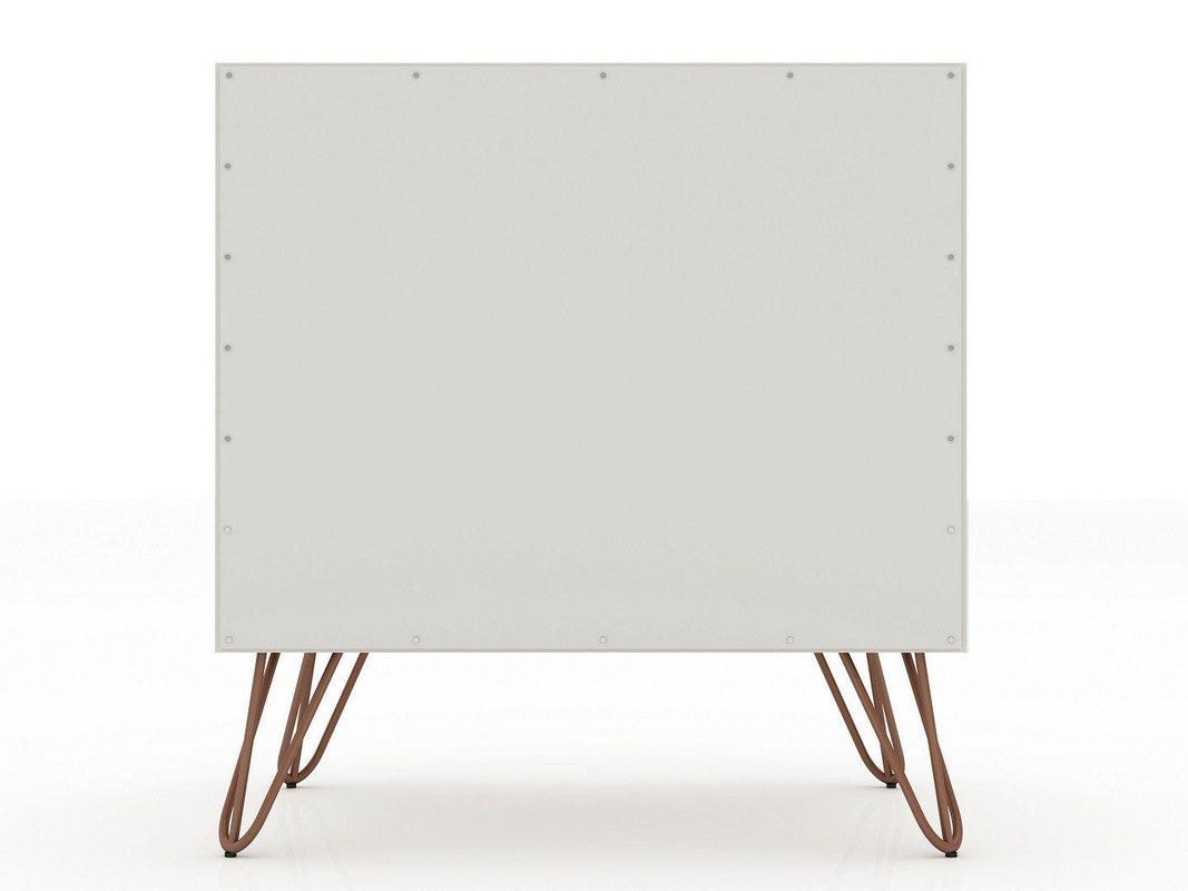 Nuuk I Night Table Set of 2 - Off White/Nature