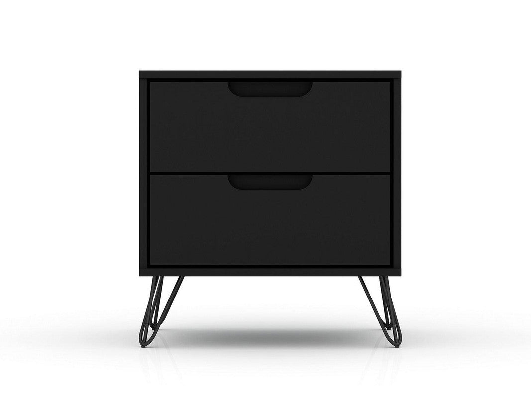 Nuuk II Night Table Set of 2 - Black