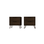 Nuuk II Night Table Set of 2 - Brown