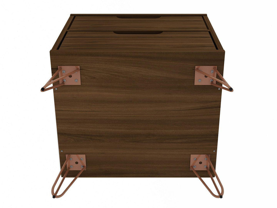 Nuuk II Night Table Set of 2 - Brown