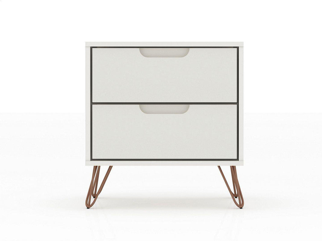 Nuuk II Night Table Set of 2 - Off White