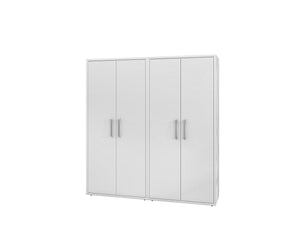 Lunde Storage Cabinet - White - Set of 2