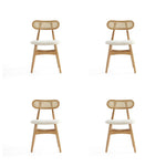 Oliver Dining Chair - Nature/Oatmeal - Set of 4