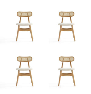 Oliver Dining Chair - Nature/Oatmeal - Set of 4